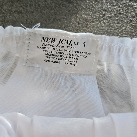 Baby Girls Bloomers Double Seat Diaper Cover Set of 13 - Picture 4 of 9